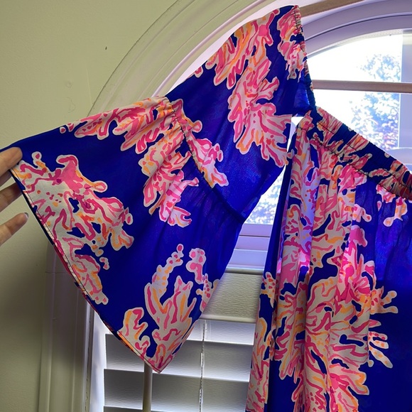 Lilly Pulitzer off the shoulder dress - Picture 3 of 4